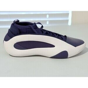 Size 15 Adidas SM Harden Vol 8 Purple White Mens Basketball Shoes JP5440